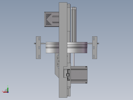 全自动进出料无心磨床后视缩略图