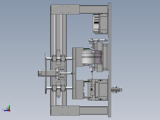 全自动进出料无心磨床右视缩略图