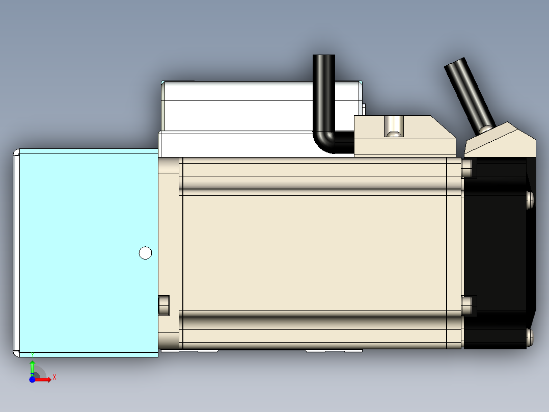 欧规系列-LB6A-L65-S2250-BR-ZP40-C3前视图