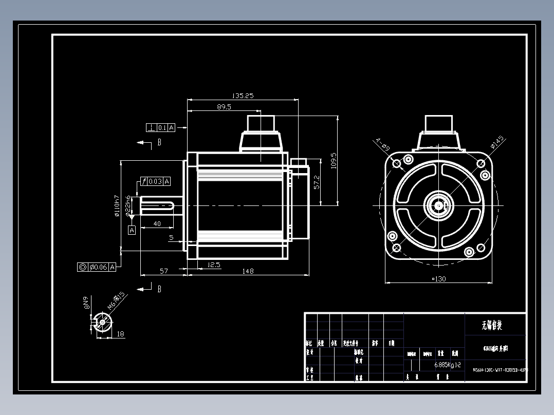 电机MS6H-130CS(M)15B2-41P3.DWG