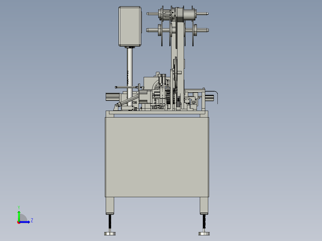 21-USB组装机左视图