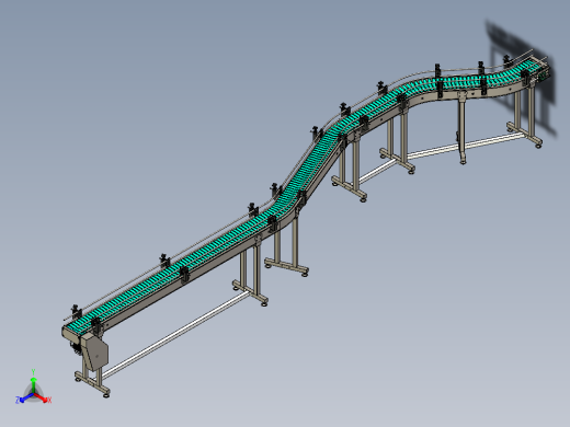塑料链式输送机