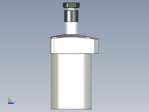 KOSMEKWHE2500-2SR多系列多零件图纸模型左视缩略图