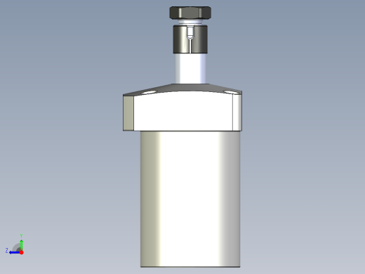 KOSMEKWHE2500-2SR多系列多零件图纸模型右视缩略图