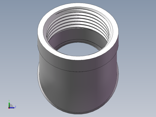 弯头-45°等径 DN25左视缩略图