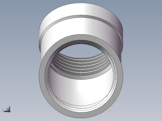 弯头-45°等径 DN25右视缩略图