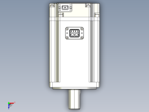 电机MS6H-80TH30B3-21P0.IGS俯视缩略图