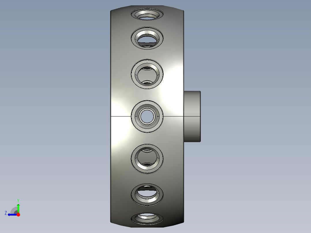 C1250轮毂右视图