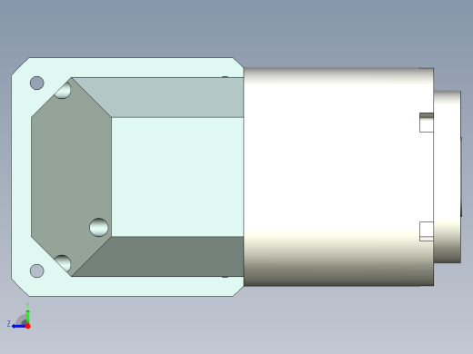直齿孔ZPLE160-L2 35-114.3-200-M12.stp右视缩略图