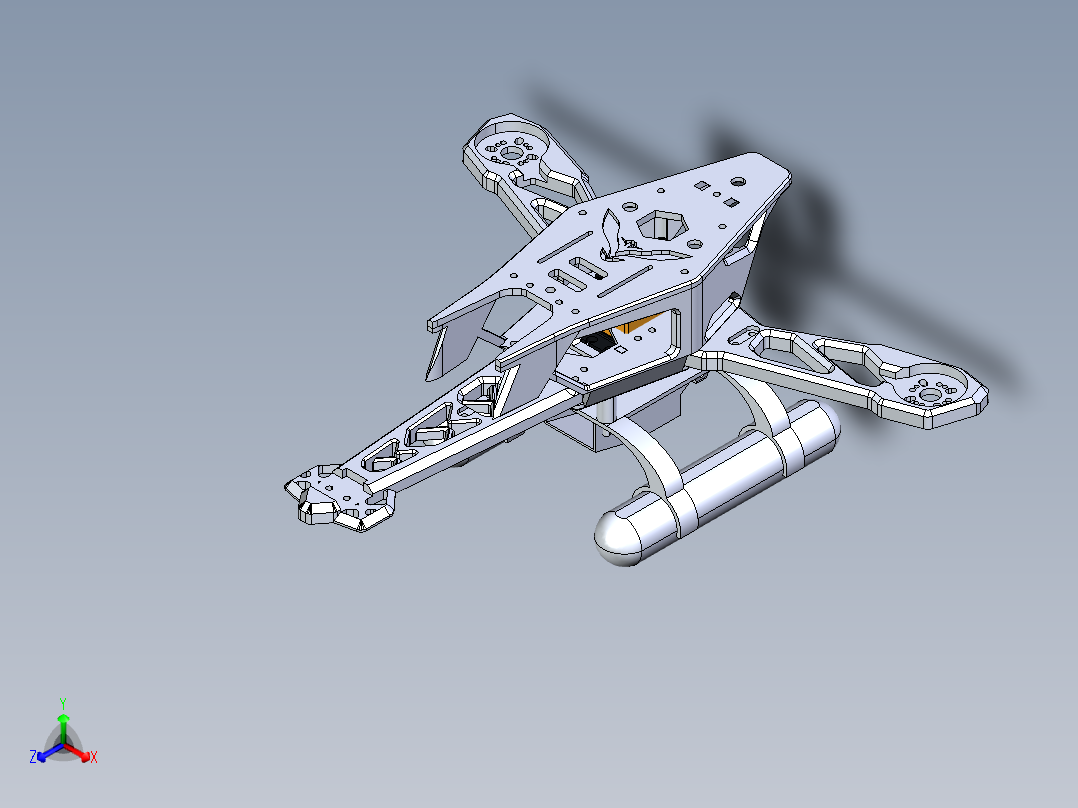 旋翼机简易结构