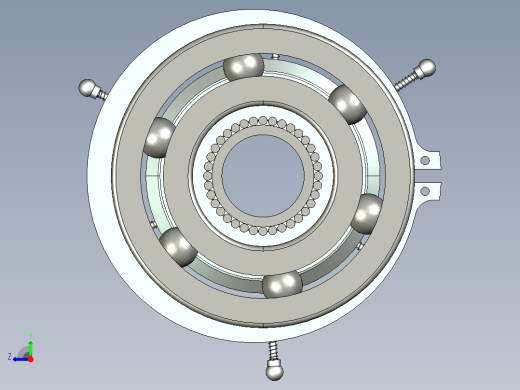 Q143-汽车三轴五档手动变速器的设计与仿真【三维proe】三维可能需要自己调整一下右视缩略图