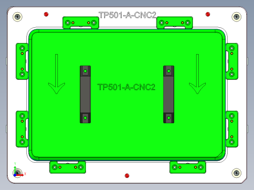 TP501-A笔记本CNC工装夹具三维模型-CNC2-0713前视缩略图