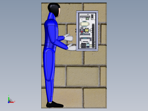 工业操作机箱sw18可编辑前视缩略图