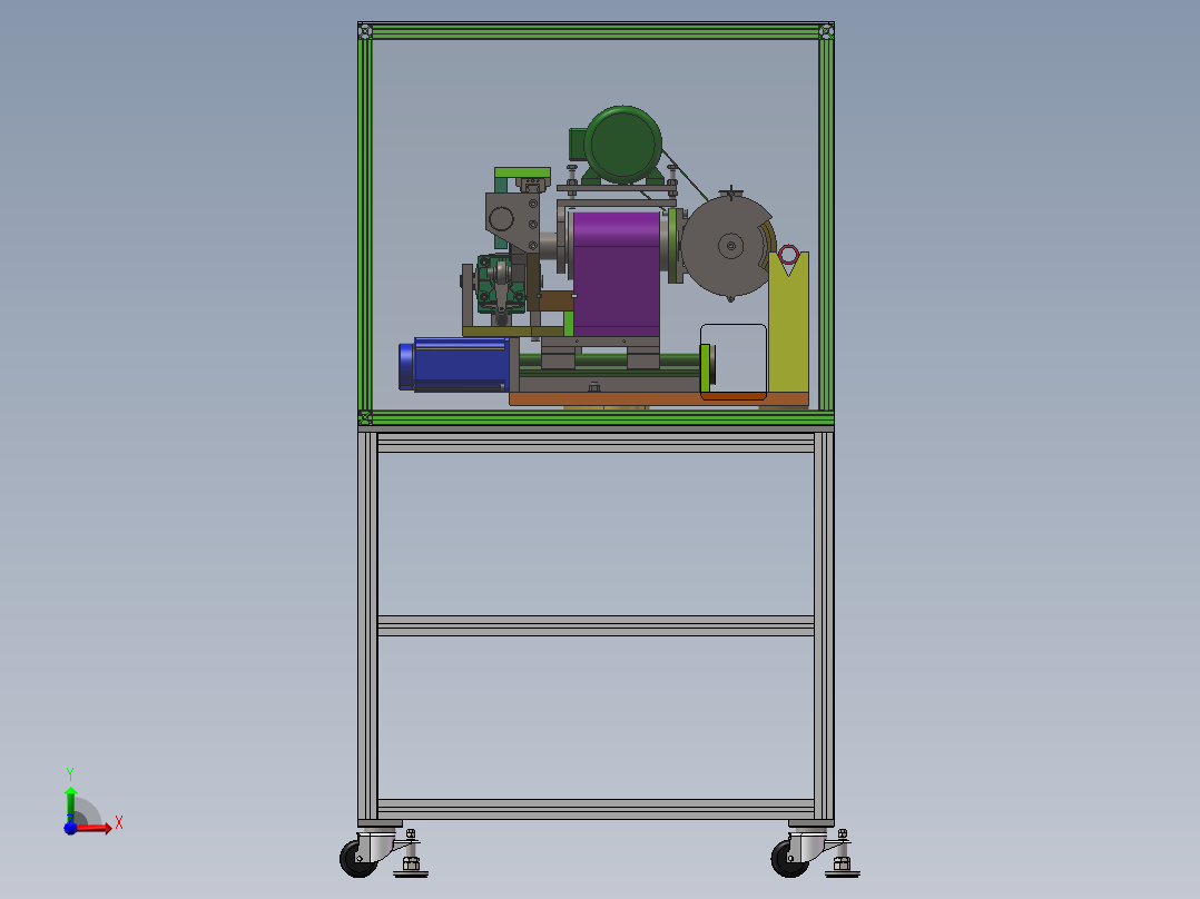 可调角度切割机sw18可编辑前视图