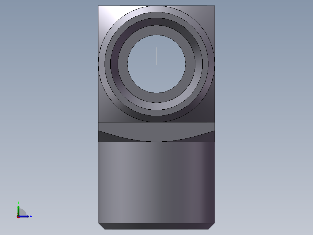 AC+AD 三通接头 T、AC-12LL左视图