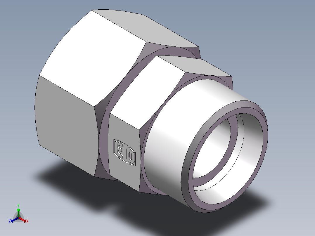 直通同径度接头、2C-30主视图