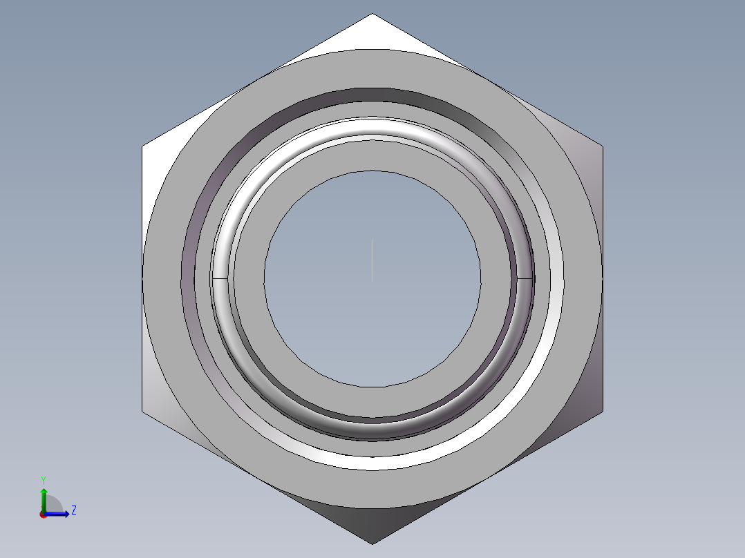 直通同径度接头、2C-30左视图