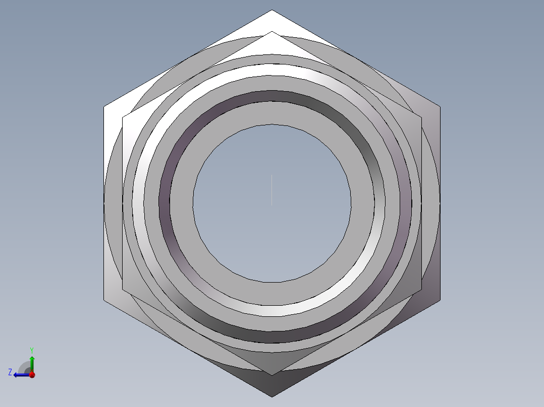 直通同径度接头、2C-30右视图