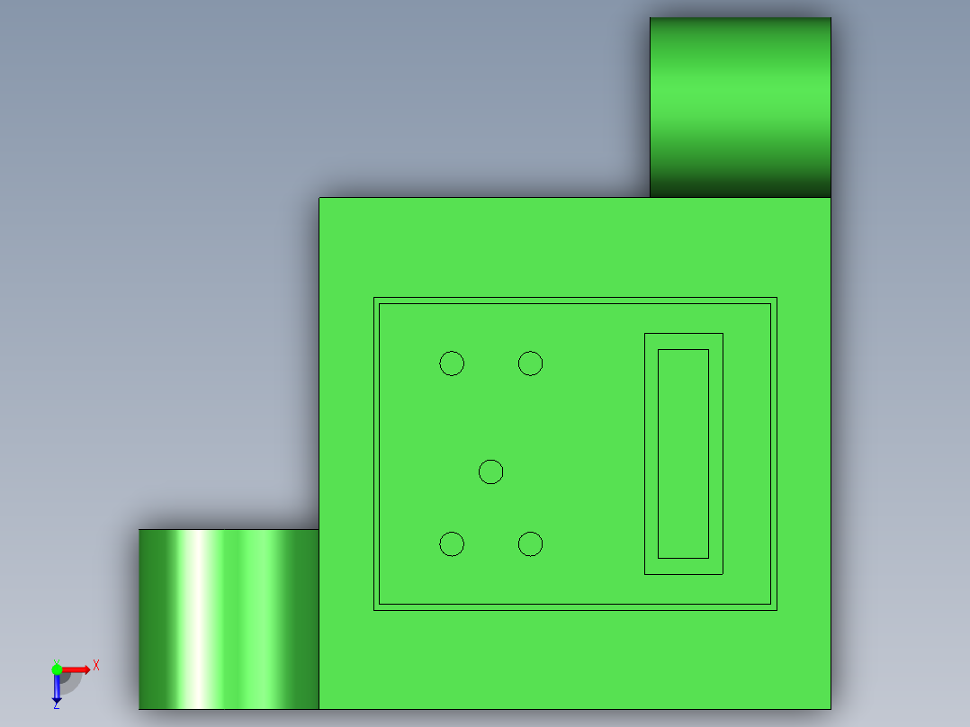 精益管 (59)俯视图