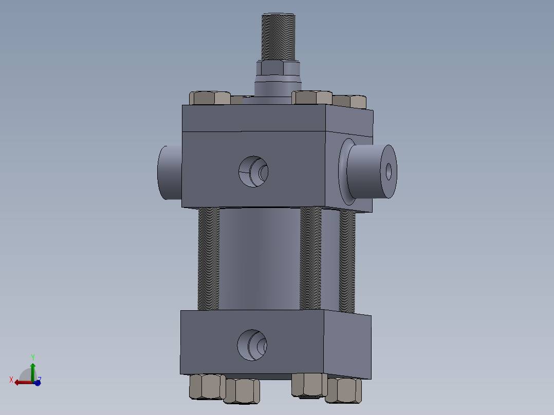 拉杆液压缸 63x28x28 mm