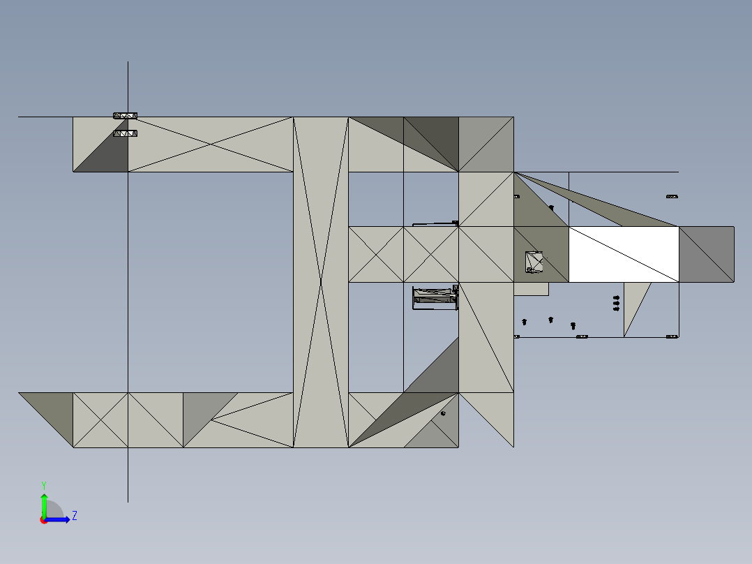 B3003727-传统包装机左视图