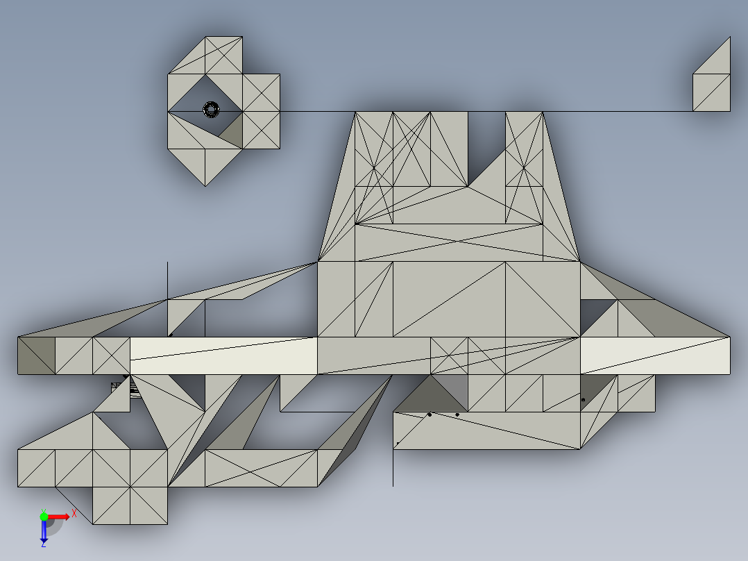 B3003727-传统包装机俯视图