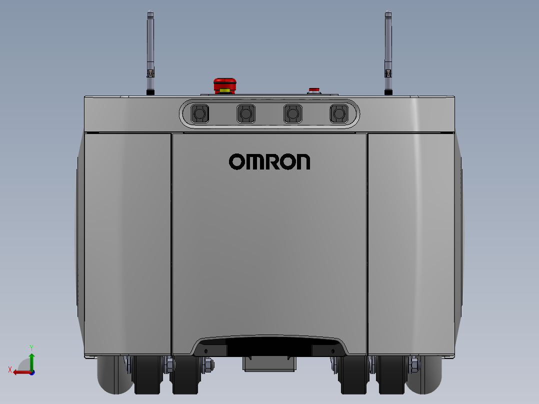 AGV小车、AGV(138)后视图