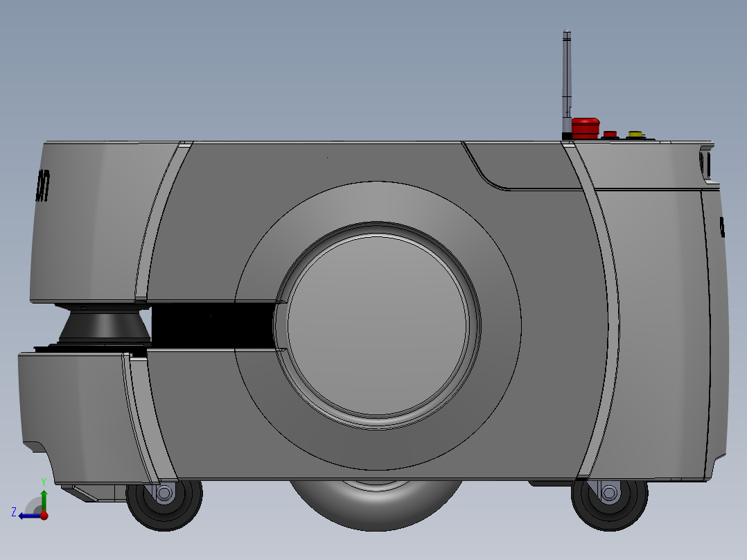 AGV小车、AGV(138)右视图