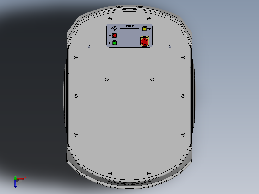 AGV小车、AGV(138)俯视图