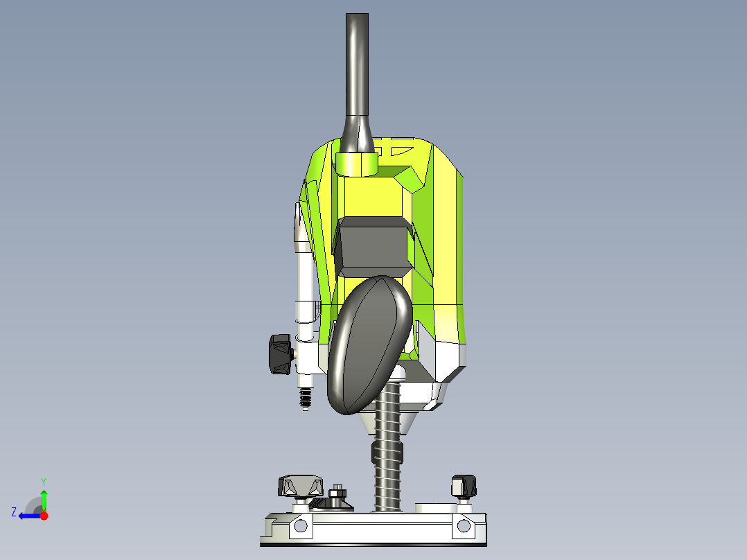B2004490-Ryobi ERT 1400 RV型槽锯右视图