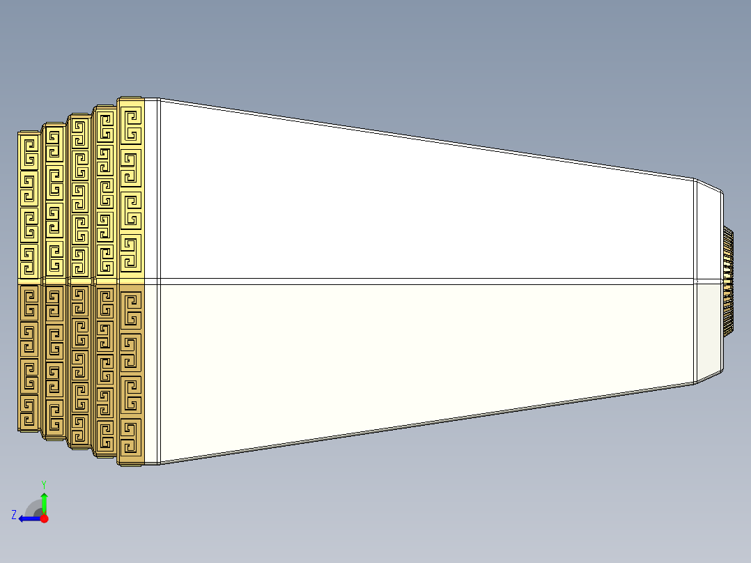 超炫白酒瓶右视图