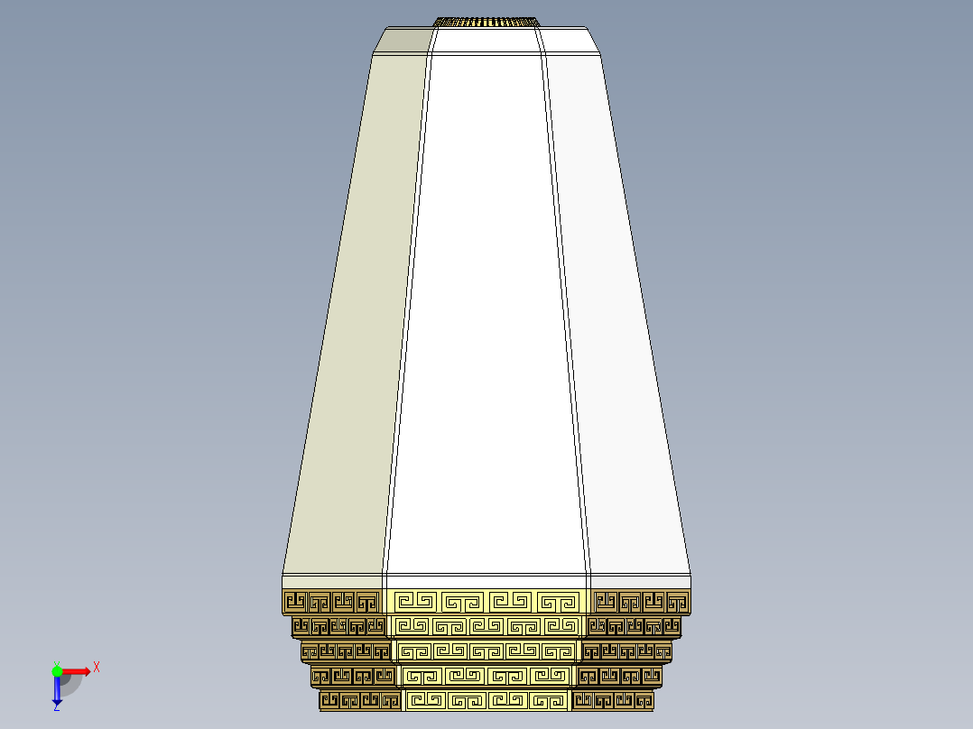 超炫白酒瓶俯视图