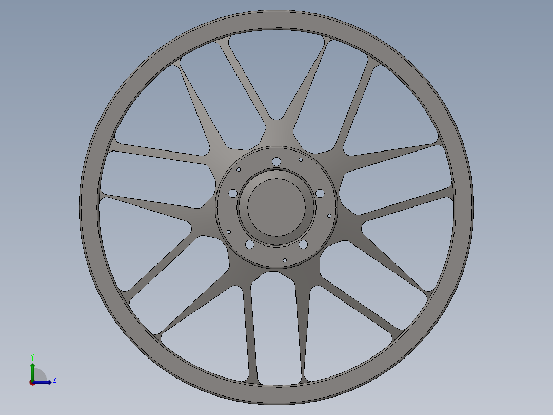 TK13.0.1轮辋.zip左视图
