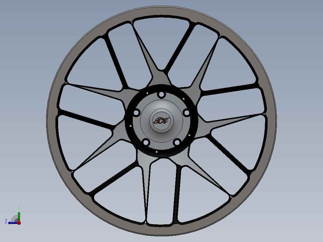 TK13.0.1轮辋.zip右视图