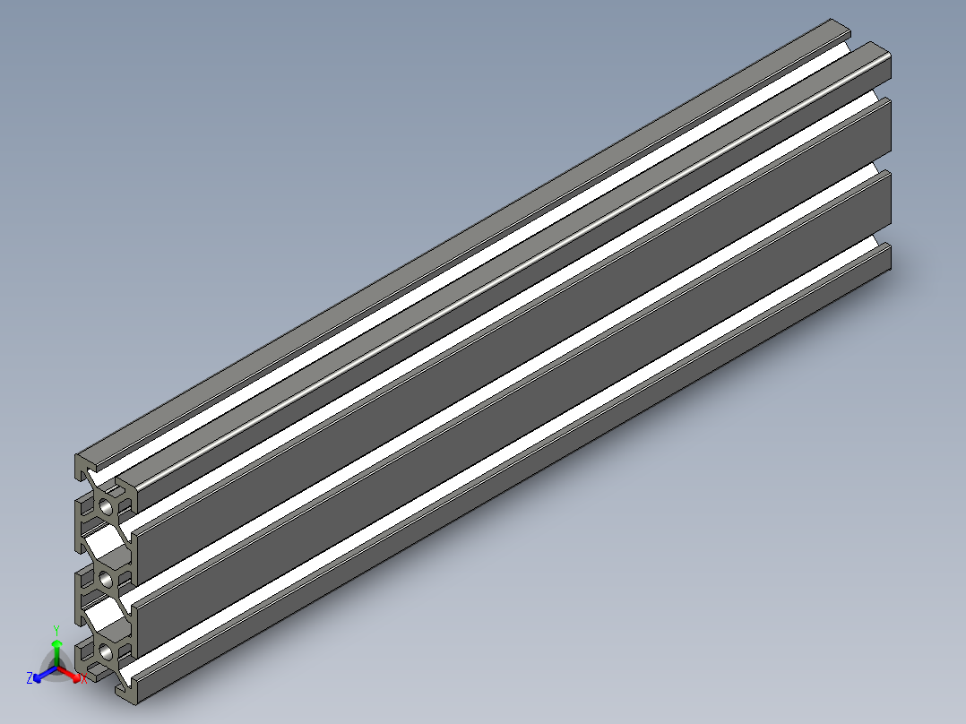铝合金型材 HFS5_2060主视图