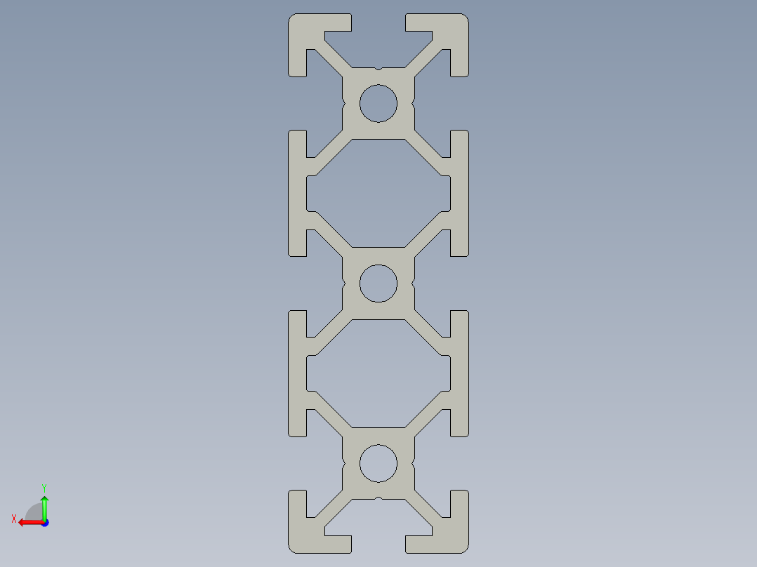 铝合金型材 HFS5_2060后视图