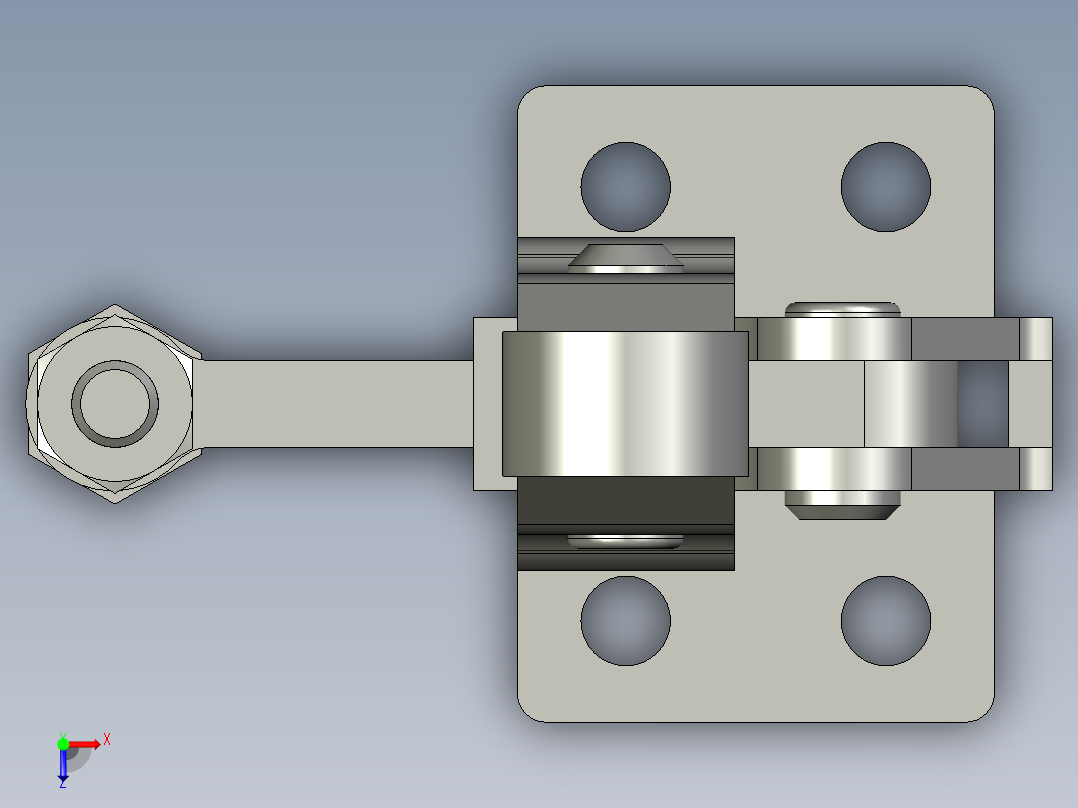 气缸自动化装配生产设备设计-MC04-7俯视图