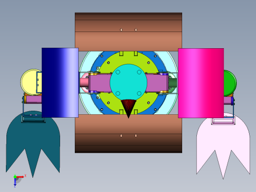 仿生企鹅机器人俯视缩略图