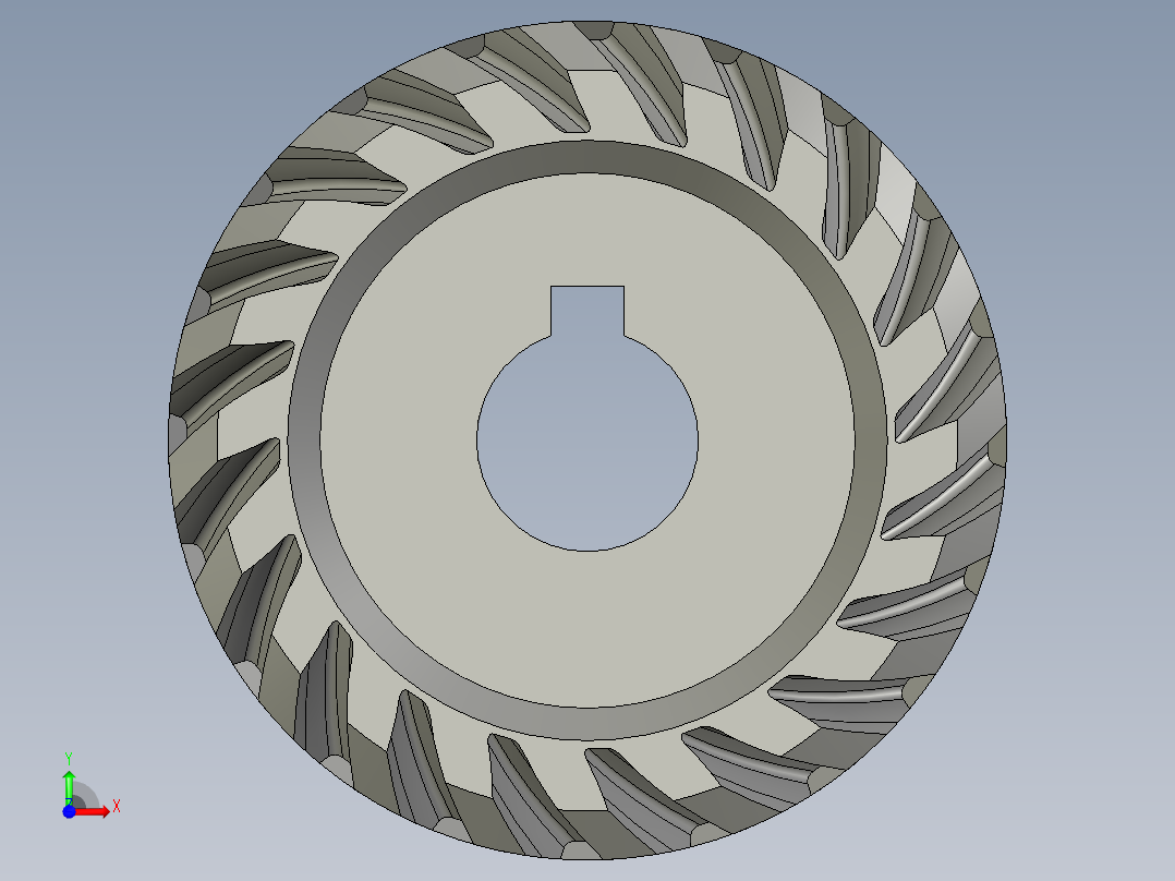 NGB8锥齿轮1-L前视图