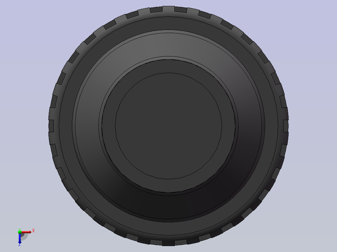 球芯式止回阀-UPVC DN15-DN100俯视图