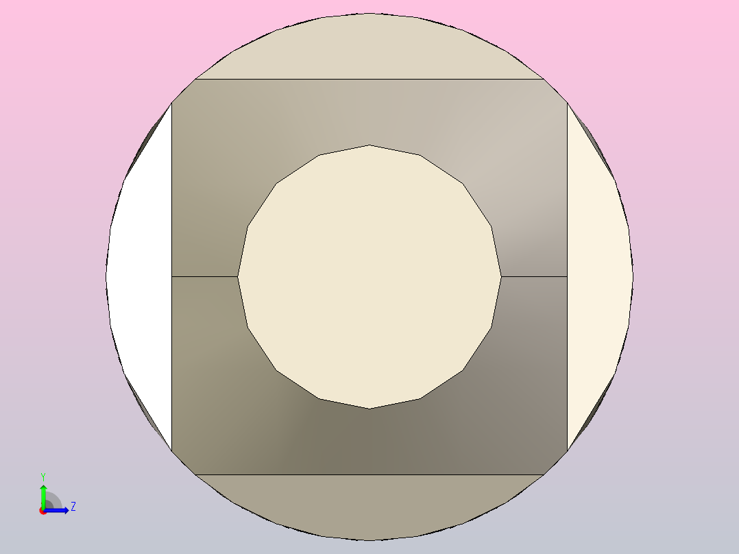 3毫米丝锥左视图