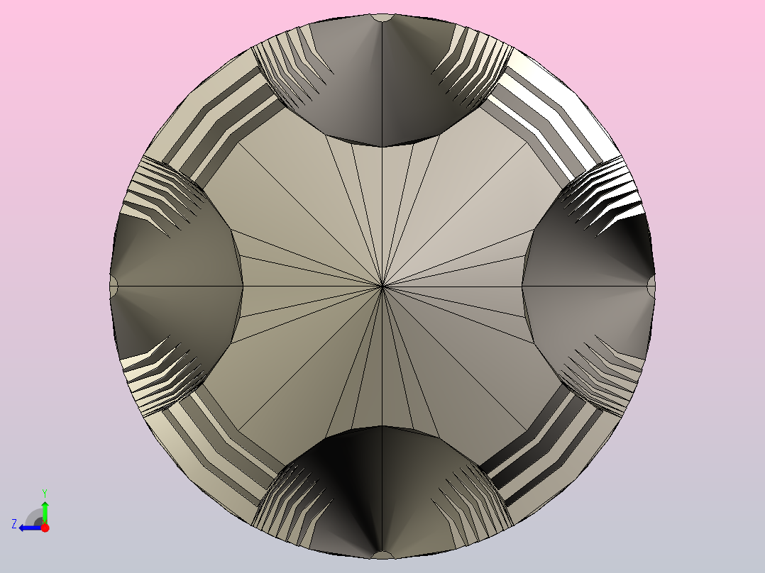 3毫米丝锥右视图