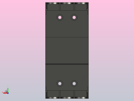 三相开关50A NF50-SVFU_3P。三菱电机后视缩略图