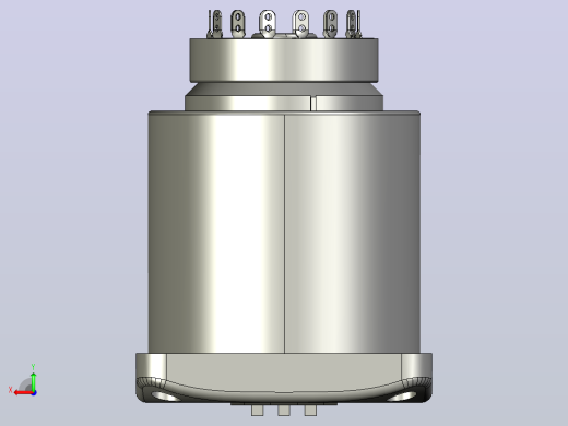 JS11S时间继电器三维模型202012后视缩略图
