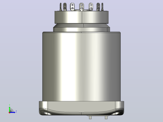 JS11S时间继电器三维模型202012左视缩略图