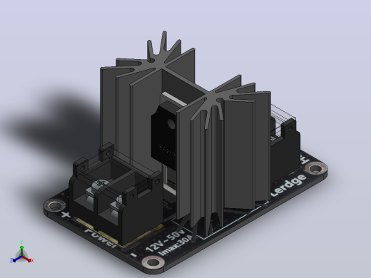 加热床电源膨胀模块3D打印机_2