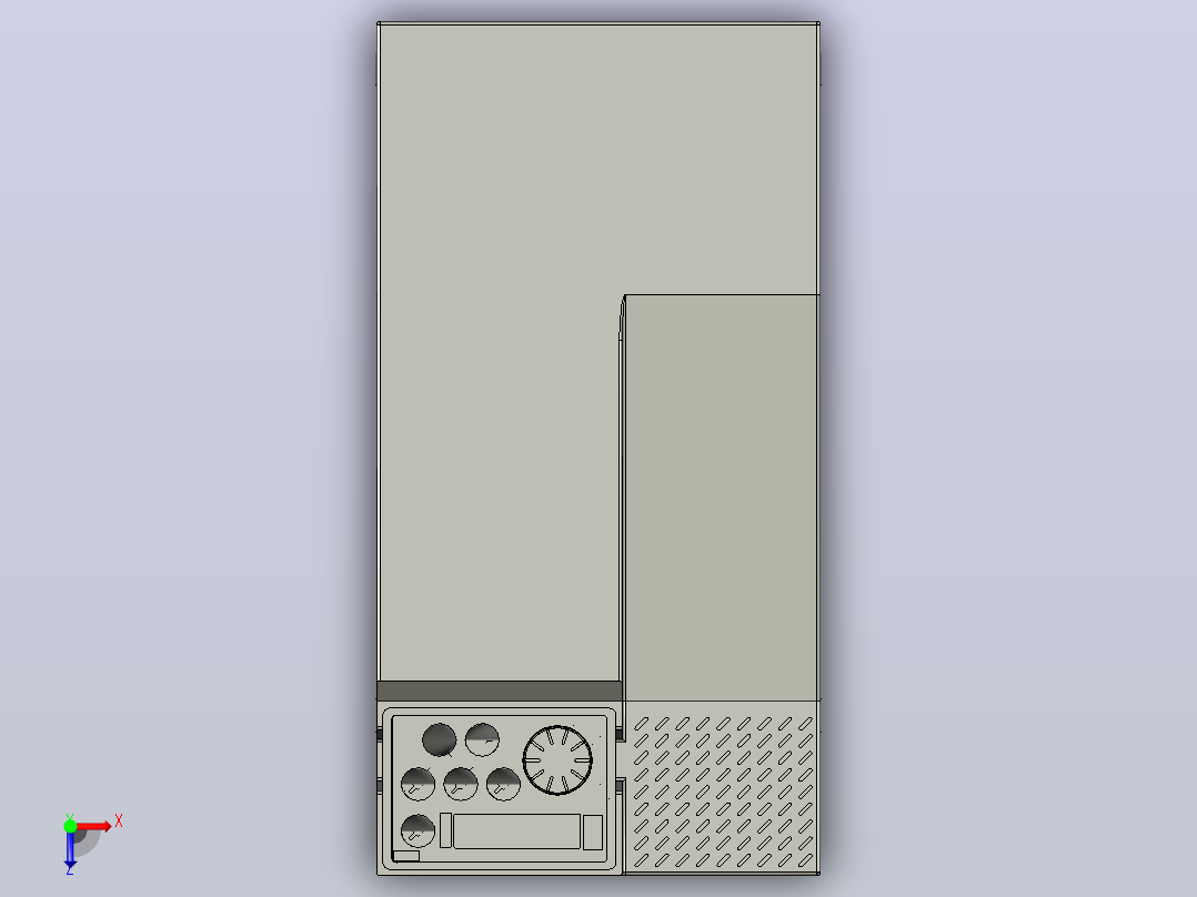 E380-15变频器俯视图