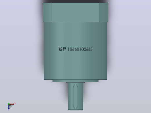 PLE80(孔输出)精密行星减速机[PLE80-10-S2-P2-20]俯视缩略图