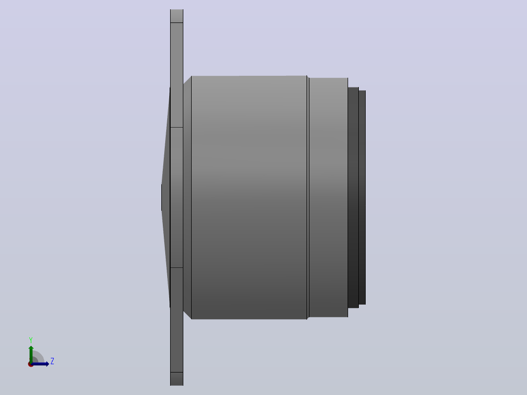 WD...RS型点焊盖板式万向节滚针轴承_WD 3542 RS.zip.zip左视图