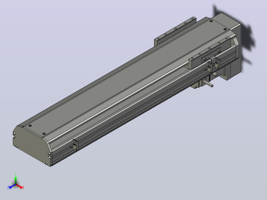 SYS14-450-BM-200W滚珠花健、支撑座、滚珠丝杠、交叉导轨、直线模组.STEP